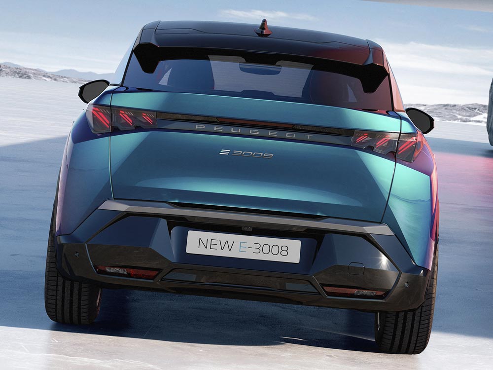 Posteriore di Peugeot 3008 2024 Posteriore di Peugeot 3008 2024